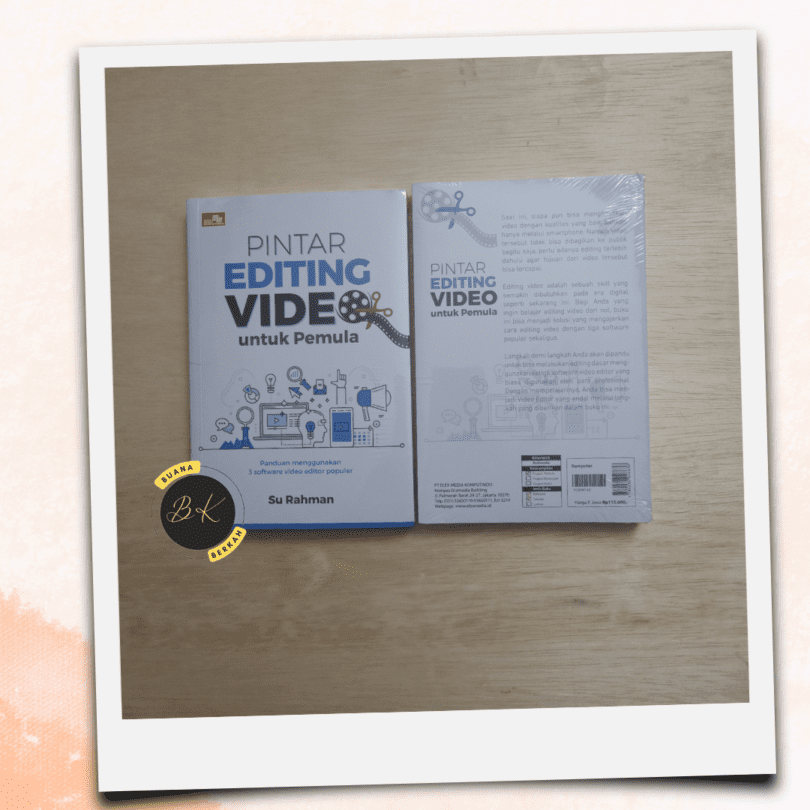 Jual Buku “Pintar Editing Video Untuk Pemula” Karya Su Rahman